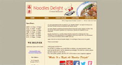 Desktop Screenshot of noodlesdelight.com